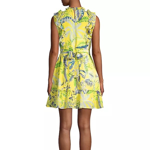 Banjanan Silk Hyacinth A-line dress - Picture 3 of 7